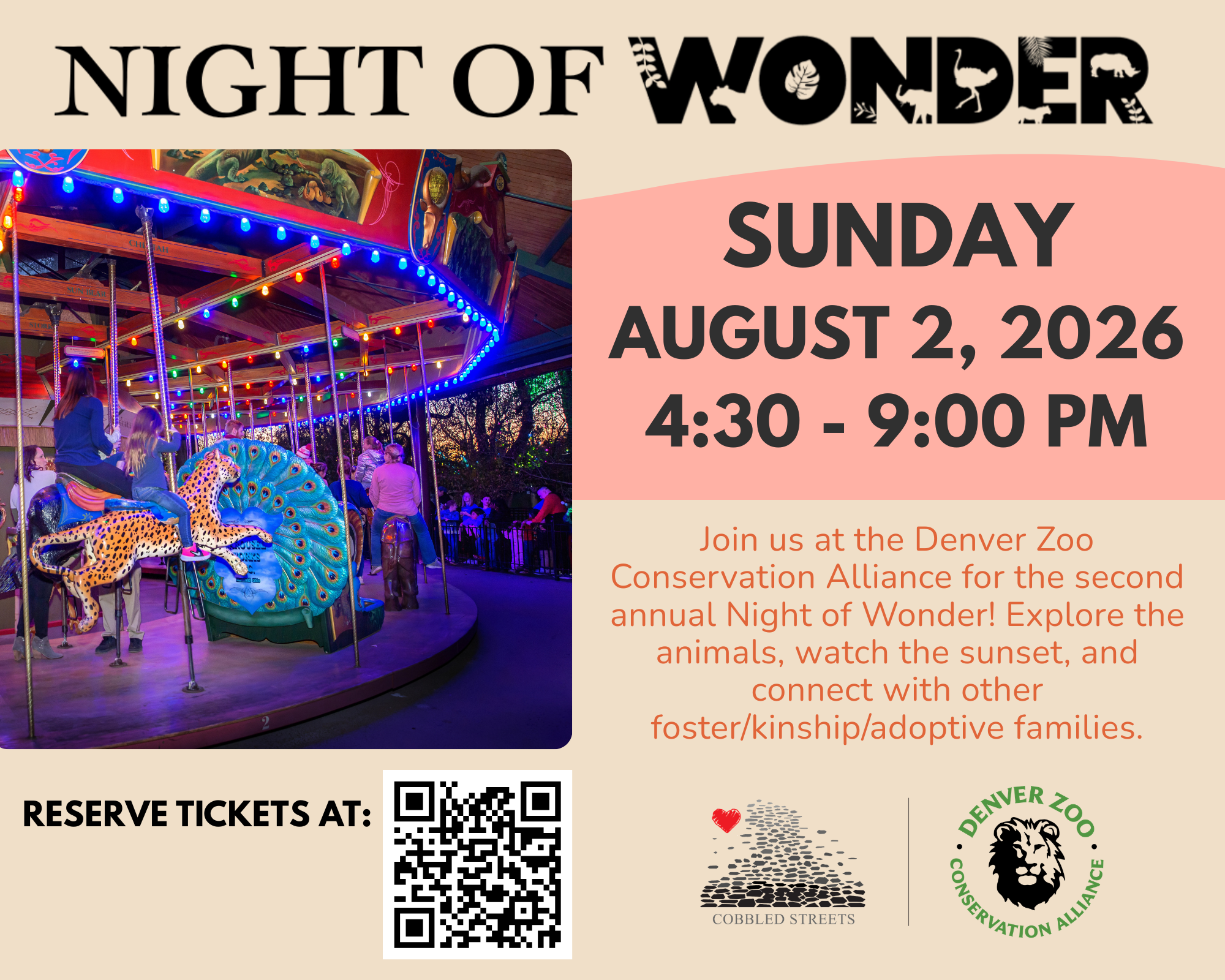 Night of Wonder Registration with QR Code 8-2-2026